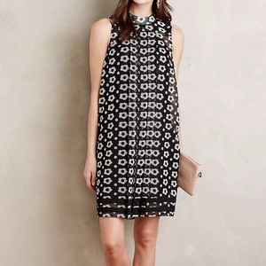 Anthropologie Sachin & Babi Pleated Printed Dress Sz 4 EUC